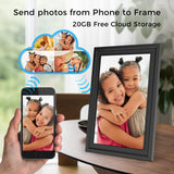 Model: CPF1032+ - 10" Cloud Frame - Smart Phone APP / 20GB Cloud Storage - Easiest Way to Share Photos with Family