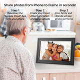 Model: CPF1032+ - 10" Cloud Frame - Smart Phone APP / 20GB Cloud Storage - Easiest Way to Share Photos with Family