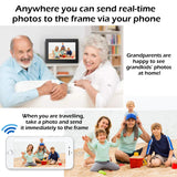 Model: CPF1510+ - 14" Cloud Frame - Smart Phone APP / 20GB Cloud Storage - Easiest Way to Share Photos with Family