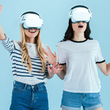 Meta Quest 2 Head Strap w/ 6000mAh Battery- 4Hr extra- Comfort /Adjust