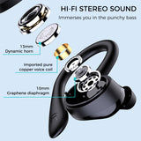 Ear-hook Wireless Noise Cancelling Lightweight Earbuds