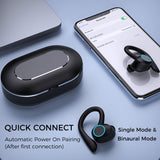 Ear-hook Wireless Noise Cancelling Lightweight Earbuds