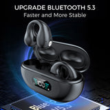 Wireless Ear Clip Bone Conduction Earbuds