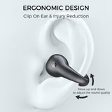 Wireless Ear Clip Bone Conduction Earbuds