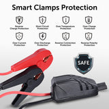 Model: A10 - Portable 12V Jump Starter, 800A Peak 10000mAh (6.0L Gas Car or 3.0L Diesel Car) + Power Bank & Flashlight