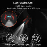 Model: A10 - Portable 12V Jump Starter, 800A Peak 10000mAh (6.0L Gas Car or 3.0L Diesel Car) + Power Bank & Flashlight