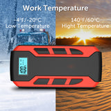 Model: A10 - Portable 12V Jump Starter, 800A Peak 10000mAh (6.0L Gas Car or 3.0L Diesel Car) + Power Bank & Flashlight