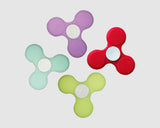 Fidget Spinner - Plastic + High Quality Bearing - Glow-in-the-Dark Fluorescent colors