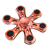 Fidget Spinner - Metal + High Quality Bearing - Premium Finish Reflective Metal colors