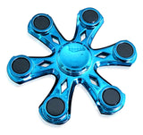 Fidget Spinner - Metal + High Quality Bearing - Premium Finish Reflective Metal colors