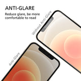 AG Matte Full coverage Screen Protector for iPhone12/12Pro, 9H Tempered Glass Screen - Anti-fingerprint, Dirt- proof, Anti Scratch, Easy Install