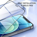 Alpha Digital Screen Protective Film for iPhone12/12Pro, High Clarity, Touch Sensitive, Anti-fingerprint, Dirt- proof, Anti Scratch, Easy Installation free Bubble, Compatible with iPhone12 and iPhone12 Pro