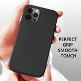 Alpha Digital Cell Phone Case protective case especially designed for iPhone12 and iPhone12 Pro, Liquid Silicone Gel Rubber, Full Body Protection, Shockproof Drop Protection