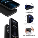 Alpha Digital Cell Phone Case protective case especially designed for iPhone12 and iPhone12 Pro, Liquid Silicone Gel Rubber, Full Body Protection, Shockproof Drop Protection