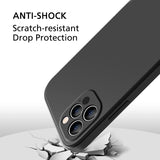 Alpha Digital Liquid Silicone Protective Case, Especially designed for iPhone 12 Pro. Soft Microfiber Lining, super soft, durable material, easy to clean, Dirt-resistant, Anti-knock, Anti-Fingerprint, Full Body Protection