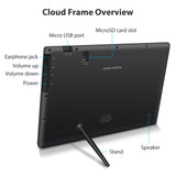 Model: KS1016 -Alpha Digital- 10" Cloud Frame w/ Battery - Smart Phone APP / 20GB Cloud Storage - Easiest Way to Share Photos with Family