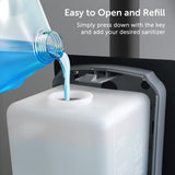 Sungale Digital Signage Stand w/ Hand Sanitizer Dispenser Station - Floor Standing - Great for Public Space Advertising