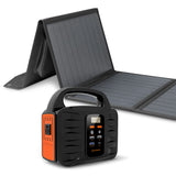 Portable Power Station and Solar Panel Combo