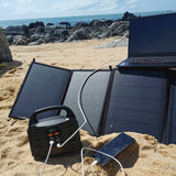 Portable Power Station and Solar Panel Combo