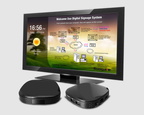 Digital Signage - Model: KWS759 - TV Streaming Box - All-in-One Business Advertising & Messaging System