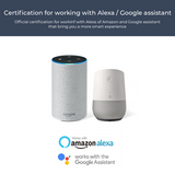 Smart WiFi Mini Plug Outlet, Works with Alexa and Google Home, Voice Control, App Remote Control anywhere, No Hub Needed, UL certified