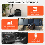 300W Portable Power Station and Solar Panel Combo