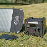 300W Portable Power Station and Solar Panel Combo