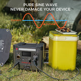 300W Portable Power Station and Solar Panel Combo