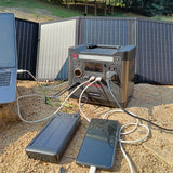 300W Portable Power Station and Solar Panel Combo