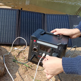 300W Portable Power Station and Solar Panel Combo