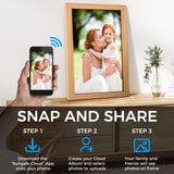 Model: CPF2200 - 21.5" Cloud Frame - Smart Phone APP / 20GB Cloud Storage - Easiest Way to Share Photos with Family