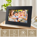 Model: CPF708 - 7" Cloud Frame - Smart Phone APP / 20GB Cloud Storage - Easiest Way to Share Photos with Family