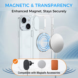 Full Protective iPhone 15/ 15Plus / 15Pro / 15ProMax Case PRO MAX w/ Magnetic Rotatable Ring Stand- Soft Flex -360 shockproof