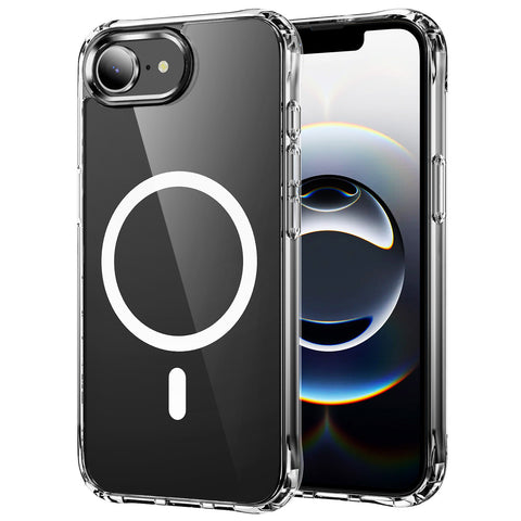 Alpha Digital Made for iPhone 17e, MagSafe, Shockproof - Clear Phone Case