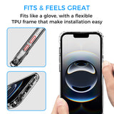 Alpha Digital Made for iPhone 16e, MagSafe, Shockproof - Clear Phone Case