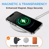 Alpha Digital Made for iPhone 16e, MagSafe, Shockproof - Clear Phone Case