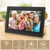 Model: KS1016 -Alpha Digital- 10" Cloud Frame w/ Battery - Smart Phone APP / 20GB Cloud Storage - Easiest Way to Share Photos with Family
