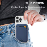 MagSafe Magnetic Leather Wallet with Adjustable Phone Stand – Compatible with iPhone 17/16/15/14/13/12 Series - Slim Design