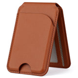 MagSafe Magnetic Leather Wallet with Adjustable Phone Stand – Compatible with iPhone 17/16/15/14/13/12 Series - Slim Design
