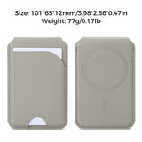 MagSafe Magnetic Leather Wallet with Adjustable Phone Stand – Compatible with iPhone 17/16/15/14/13/12 Series - Slim Design