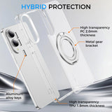 Full Protective SAMSUNG Galaxy S25/ S25 Plus / S25 Edge / S25 ULTRA Case w/ Magnetic Rotatable Ring Stand- Soft Flex -360 shockproof
