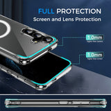 Alpha Digital Made for Galaxy S26, MagSafe, Shockproof - Clear Phone Case
