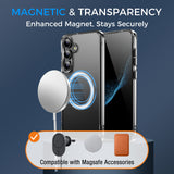 Alpha Digital Made for Galaxy S26, MagSafe, Shockproof - Clear Phone Case