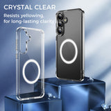 Alpha Digital Made for Galaxy S26, MagSafe, Shockproof - Clear Phone Case