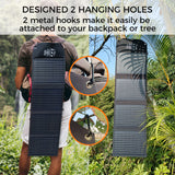Model: SFZD-40 - Portable Foldable Solar Panel  for Charging - 40W 18V w/ 3 Outputs - High Conversion Efficiency