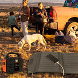 Portable Power Station and Solar Panel Combo