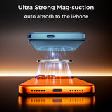 Ultra-thin Magnetic Power Bank, 5000mAh capacity – Type-C USB PD20W fast charge and 15W wireless - foldable stand and LED Display