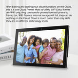 Model: CPF1903 - 19" Cloud Frame w/ Camera - Smart Phone APP / 20GB Cloud Storage - Easiest Way to Share Photos with Family