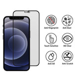 AG Matte Full coverage Screen Protector for iPhone12/12Pro, 9H Tempered Glass Screen - Anti-fingerprint, Dirt- proof, Anti Scratch, Easy Install