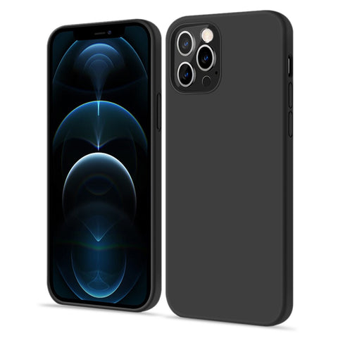 Alpha Digital Cell Phone Case protective case especially designed for iPhone12 and iPhone12 Pro, Liquid Silicone Gel Rubber, Full Body Protection, Shockproof Drop Protection